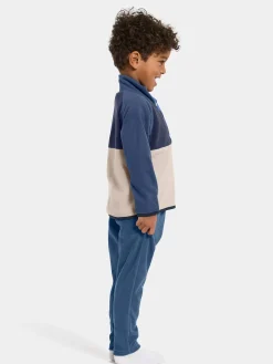 Fleecetøj|Didriksons Monte Fleecetrøje, Beach Beige Beige/Blå