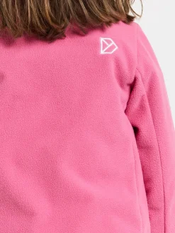Fleecetøj|Didriksons Muskot  Vindtæt Vindtæt Fleecetrøje, Sweet Pink Lyserød