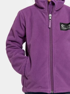 Fleecetøj|Didriksons Muskot  Vindtæt Vindtæt Fleecetrøje, Grape