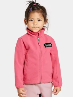 Fleecetøj|Didriksons Muskot  Vindtæt Vindtæt Fleecetrøje, Dusty Azalea