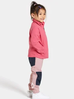 Fleecetøj|Didriksons Muskot  Vindtæt Vindtæt Fleecetrøje, Dusty Azalea