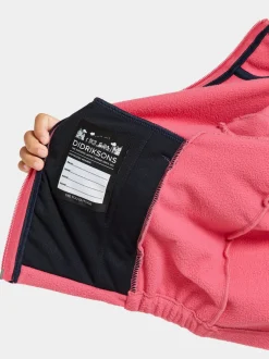 Fleecetøj|Didriksons Muskot  Vindtæt Vindtæt Fleecetrøje, Dusty Azalea