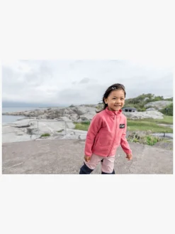 Fleecetøj|Didriksons Muskot  Vindtæt Vindtæt Fleecetrøje, Dusty Azalea