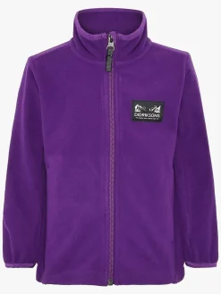 Fleecetøj|Didriksons Muskot  Vindtæt Vindtæt Fleecetrøje, Royal Purple Lilla
