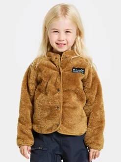 Fleecetøj|Didriksons Mylla Fleecetrøje, Cumin Brun