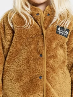 Fleecetøj|Didriksons Mylla Fleecetrøje, Cumin Brun