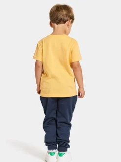 Overdele|Didriksons Mynta T-shirt, Creamy Yellow Flerfarvet/Gul