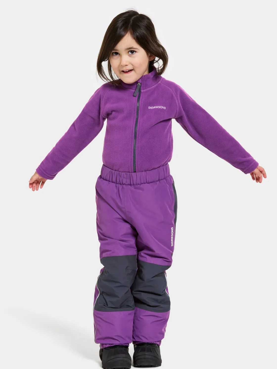 Termotøj|Vintertøj|Didriksons Narvi Overtræksbukser, Royal Purple Lilla