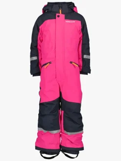 Overtøj|Didriksons Neptun Flyverdragt, True Pink Lyserød/Sort