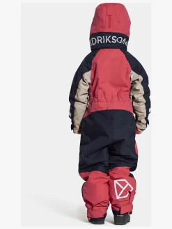 Flyverdragter|Overtøj|Didriksons Neptun Flyverdragt, Modern Pink Lyserød/Sort