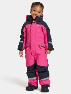 Flyverdragter|Didriksons Neptun Flyverdragt, True Pink Lyserød/Sort