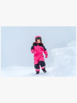 Flyverdragter|Didriksons Neptun Flyverdragt, True Pink Lyserød/Sort