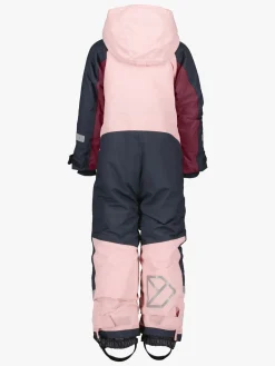 Overtøj|Didriksons Neptun Flyverdragt, Dusty Pink Lyserød/Sort