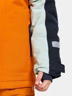Vintertøj|Didriksons Neptun Vinterjakke, Orange Jam Blå/Orange