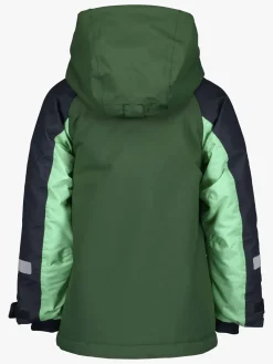 Børn Didriksons Vintertøj-Neptun Vinterjakke, Pine Green