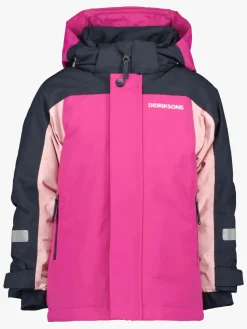 Vintertøj|Didriksons Neptun Vinterjakke, Plastic Pink Sort