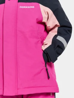 Vintertøj|Didriksons Neptun Vinterjakke, Plastic Pink Sort