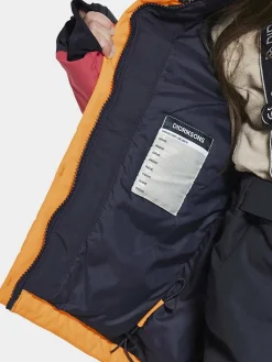 Vintertøj|Didriksons Neptun Vinterjakke, Fire Yellow Gul/Rød/Sort