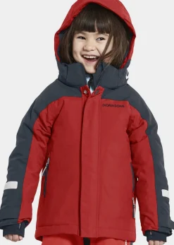 Børn Didriksons Vintertøj-Neptun Vinterjakke, Race Red