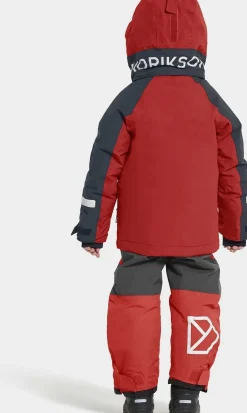 Børn Didriksons Vintertøj-Neptun Vinterjakke, Race Red