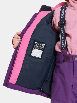 Vintertøj|Didriksons Neptun Vinterjakke, Royal Purple Lilla/Lyserød