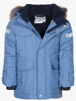 Vintertøj|Didriksons Nokosi Parka, Coldsmoke Blue Blå