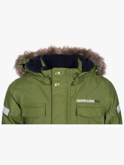 Vintertøj|Didriksons Nokosi Parka, Turtle Green Grøn
