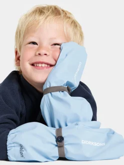 Regntøj|Tilbehør|Didriksons Pileglove Forede Regnvanter, Light Sea Blue