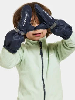 Børn Didriksons Tilbehør|Regntøj-Pileglove Forede Regnvanter, Navy