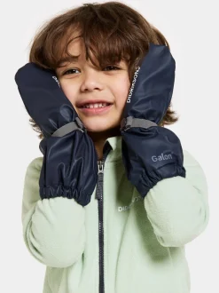 Børn Didriksons Tilbehør|Regntøj-Pileglove Forede Regnvanter, Navy