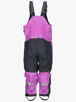 Overtøj|Didriksons Pilvi Skalbukser, Tulip Purple Lilla/Sort