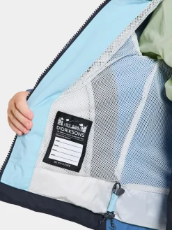 Børn Didriksons Overtøj-Pilvi Skaljakke, Light Sea Blue