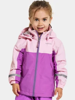 Overtøj|Didriksons Pilvi Skaljakke, Tulip Purple Lilla/Lyserød