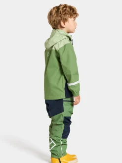 Overtøj|Didriksons Pilvi Skaljakke, Light Algae Green Grøn