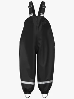 Regntøj|Didriksons Plaskeman Regnbukser, Black Sort