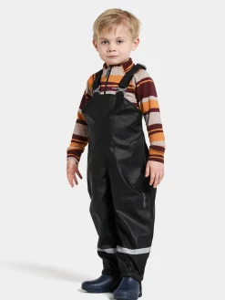 Regntøj|Didriksons Plaskeman Regnbukser, Black Sort