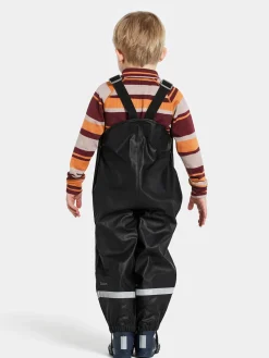 Regntøj|Didriksons Plaskeman Regnbukser, Black Sort