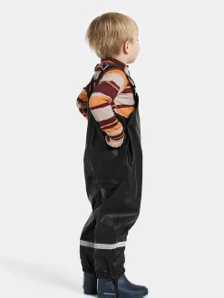 Regntøj|Didriksons Plaskeman Regnbukser, Black Sort