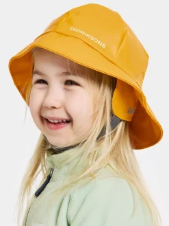 Regntøj|Tilbehør|Didriksons Regnhat, Oat Yellow Gul
