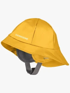 Regntøj|Tilbehør|Didriksons Regnhat, Oat Yellow Gul