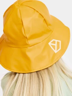 Regntøj|Tilbehør|Didriksons Regnhat, Oat Yellow Gul