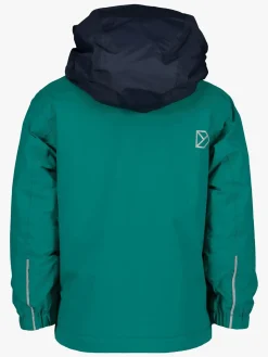 Børn Didriksons Vintertøj-Rio Vinterjakke, Petrol Green
