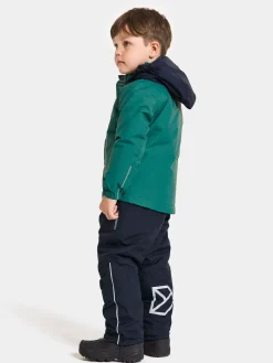 Børn Didriksons Vintertøj-Rio Vinterjakke, Petrol Green