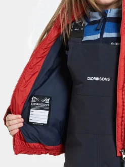 Børn Didriksons Vintertøj-Roxen Vinterjakke, Pomme Red