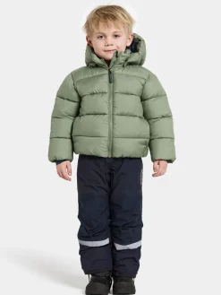 Børn Didriksons Vintertøj-Roxen Vinterjakke, Light Moss