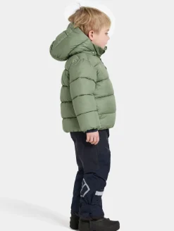 Børn Didriksons Vintertøj-Roxen Vinterjakke, Light Moss