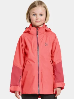 Overtøj|Didriksons Salvia Skaljakke, Mineral Red