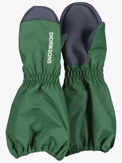 Børn Didriksons Tilbehør-Shell Skalvanter, Pine Green