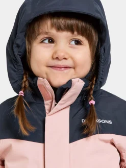 Børn Didriksons Vintertøj-Skare Skisæt, Dusty Pink