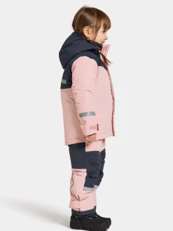 Børn Didriksons Vintertøj-Skare Skisæt, Dusty Pink